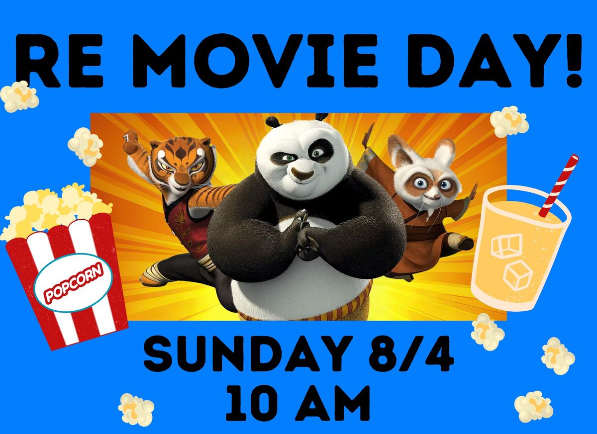 RE Movie Day: Kung Fu Panda