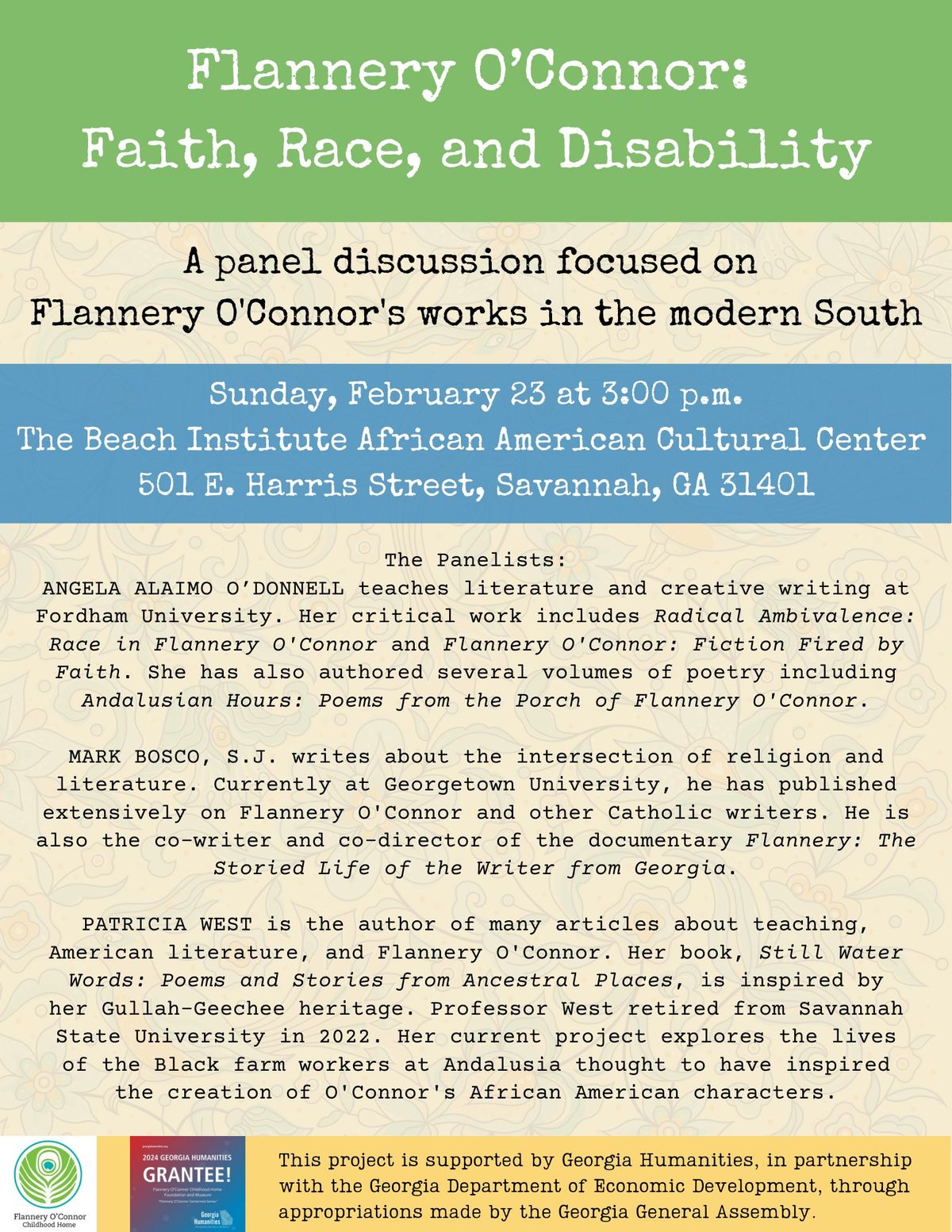 Faith, Race, and Disability Panel