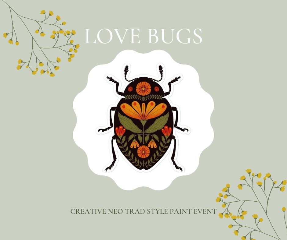 Love Bugs Paint and Sip