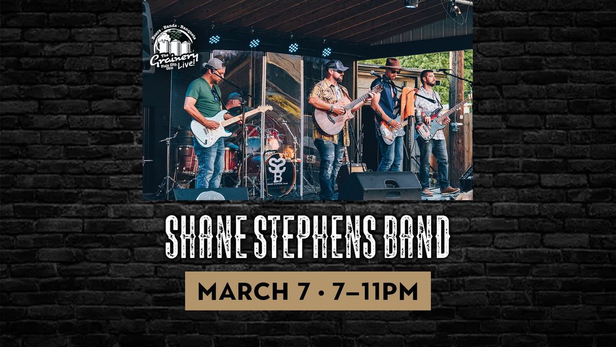 Shane Stephens Band LIVE!