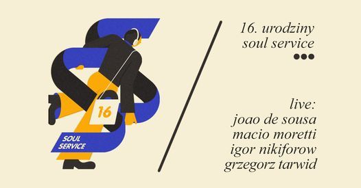 16 lat Soul Service | koncert: Jo\u00e3o de Sousa\/Moretti\/Nikiforow\/Tarwid - Furac\u00e3o!