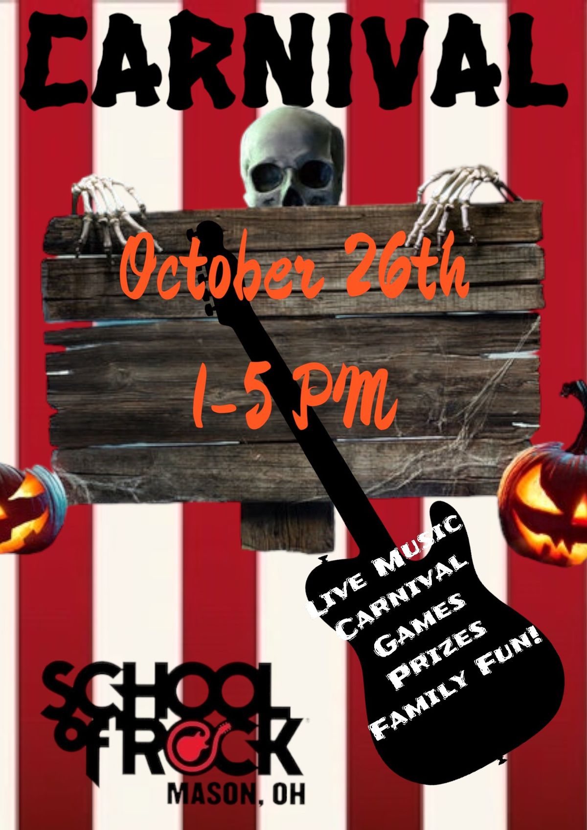 Halloween Carnival & The School of Rock