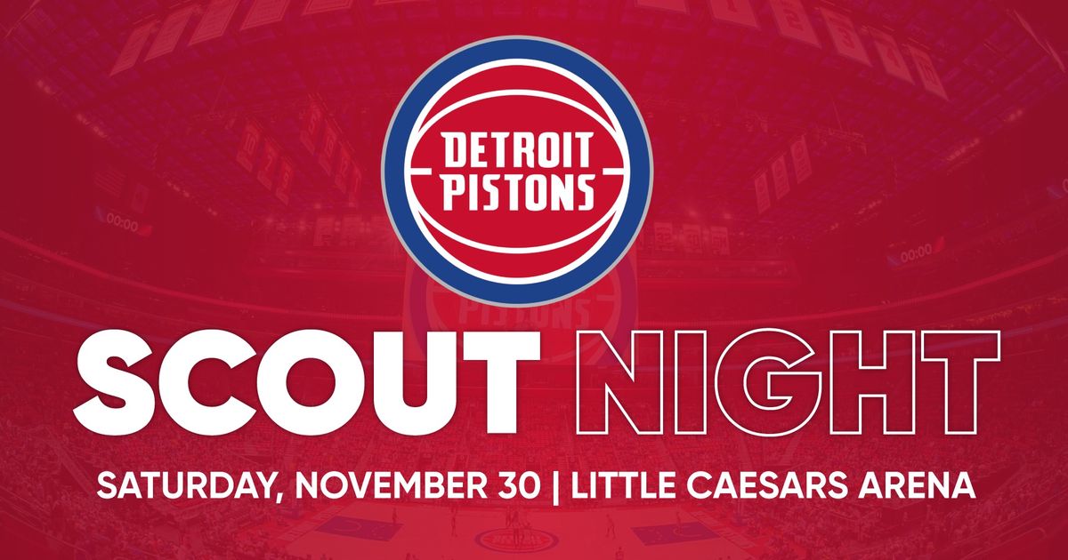 Detroit Pistons Scout Night Basketball Clinic