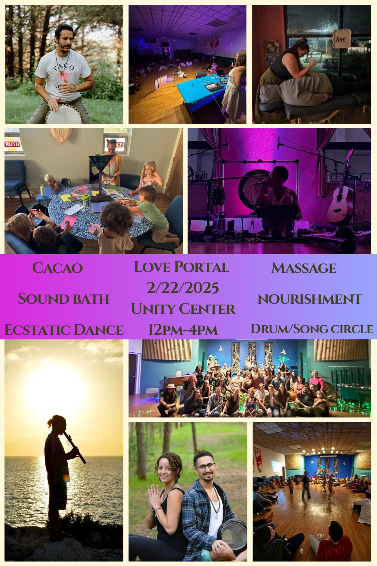 Love Portal with Musical Mindset(Cacao Ceremony + Drum Circle + Live Sound Journey)