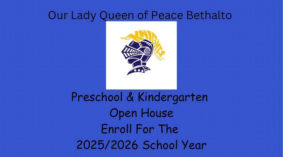 2025\/2026 Preschool\/Kindergarten Open House