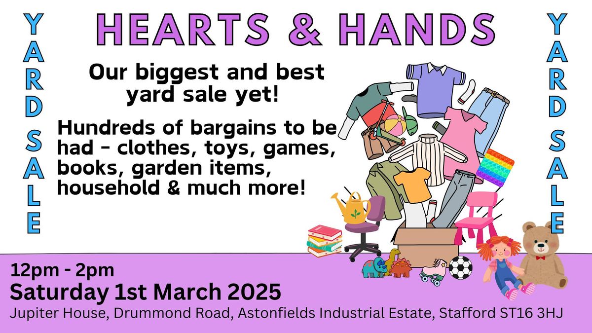 Our BIGGEST yard sale yet! 