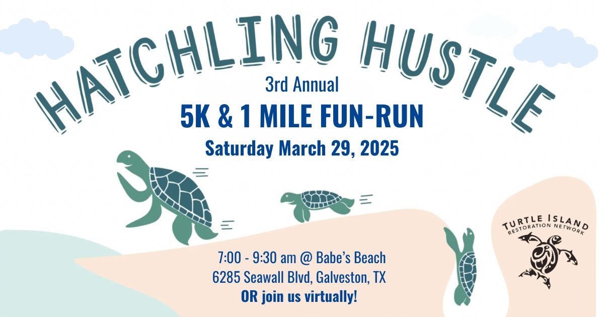 3rd Annual Hatchling Hustle 5k and 1 mile fun run