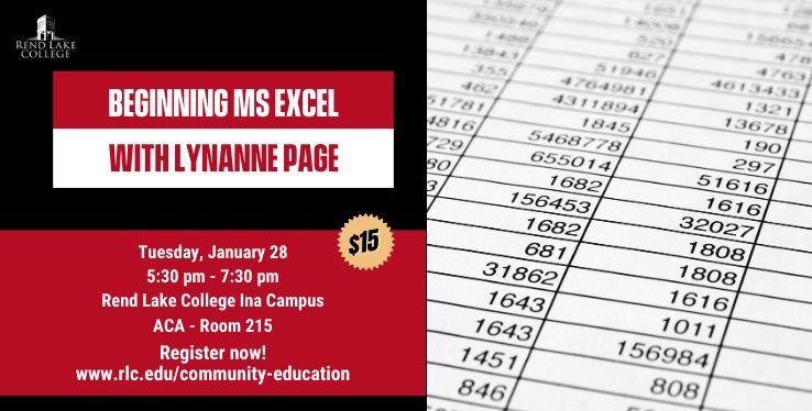 Beginning MS Excel