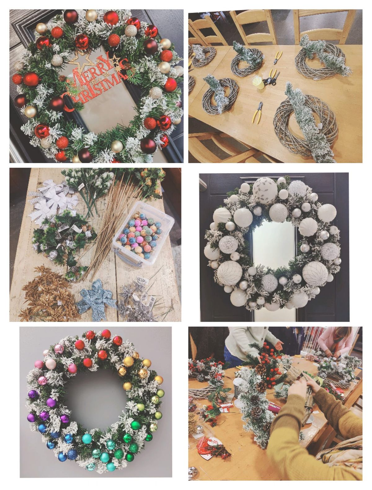 FULLY BOOKED - Christmas Wreath Workshop 