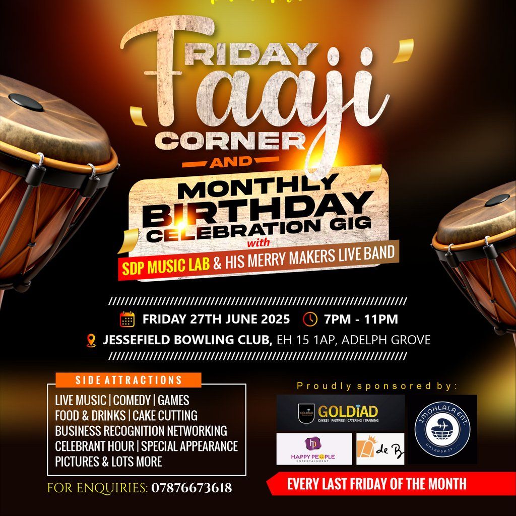 Friday Faaji Corner