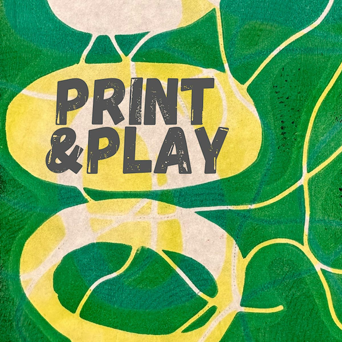 Print & Play: Gel plate printing workshop