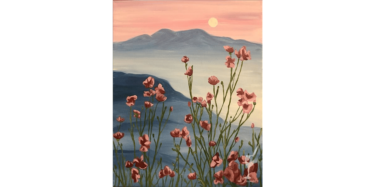 Misty Mountain Morning - Paint and Sip in San Antonio | Classpop!\u2122