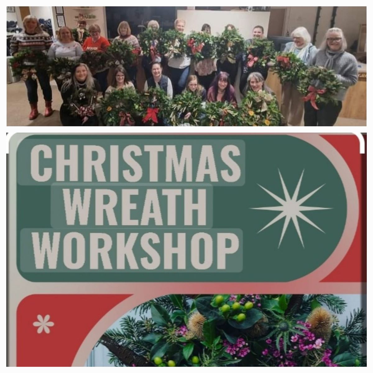 Christmas Wreath Making Class