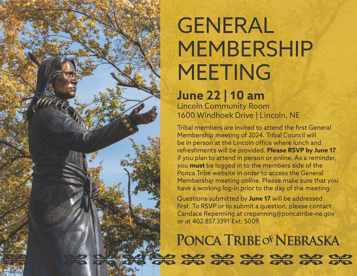 General Membership Meeting