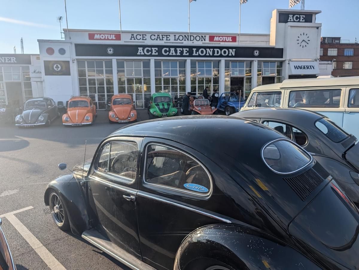 January 2025 VW Meet - Ace Cafe London Air Cooled VW night December 2024