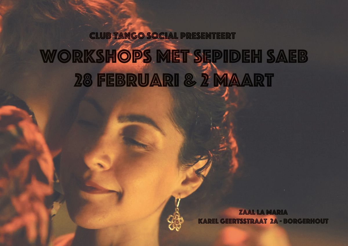 Workshops met Sepideh Saeb in Antwerpen!