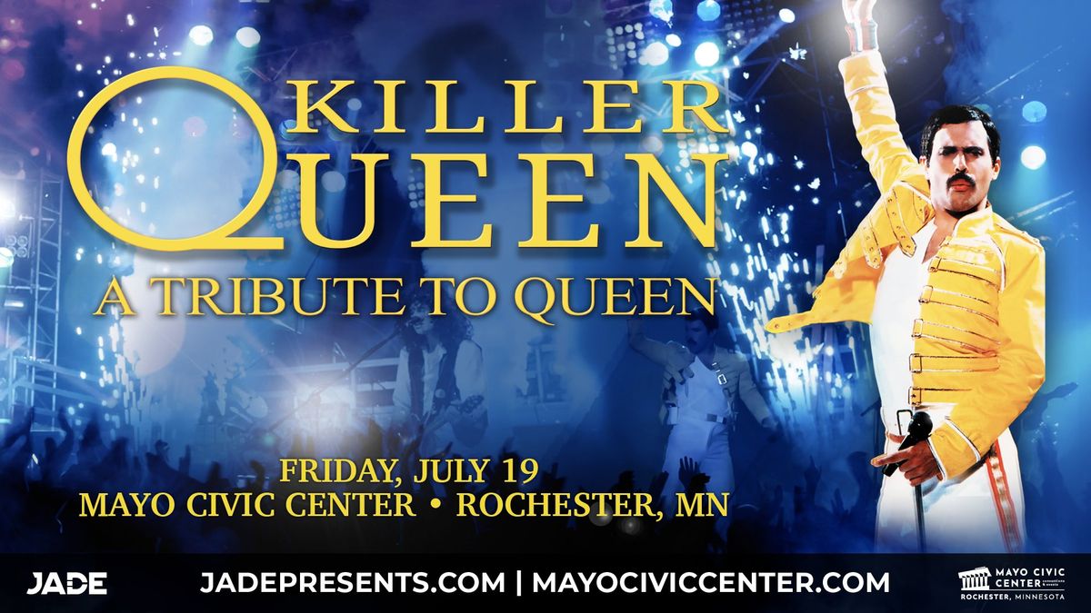 Killer Queen - A Tribute To Queen Featuring Patrick Myers as Freddie Mercury | Rochester, MN
