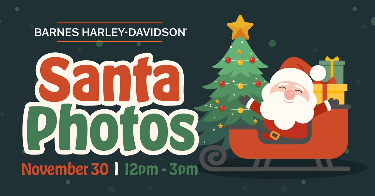 Santa Photos At Barnes Harley-Davidson Langley