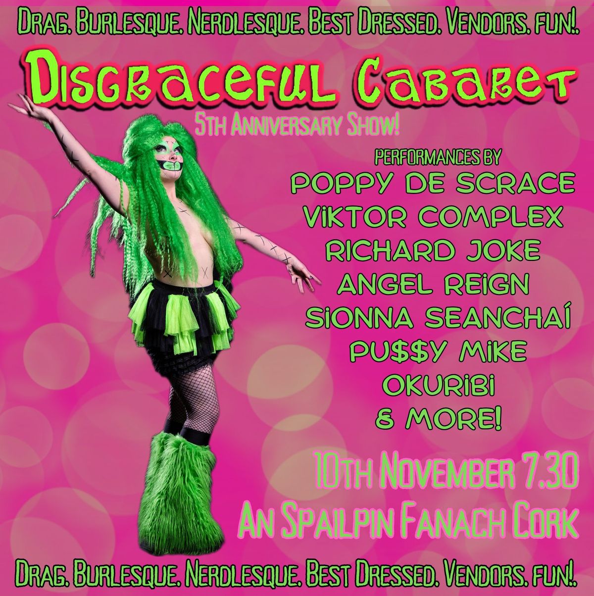 Disgraceful Cabaret 5th Anniversary Show!