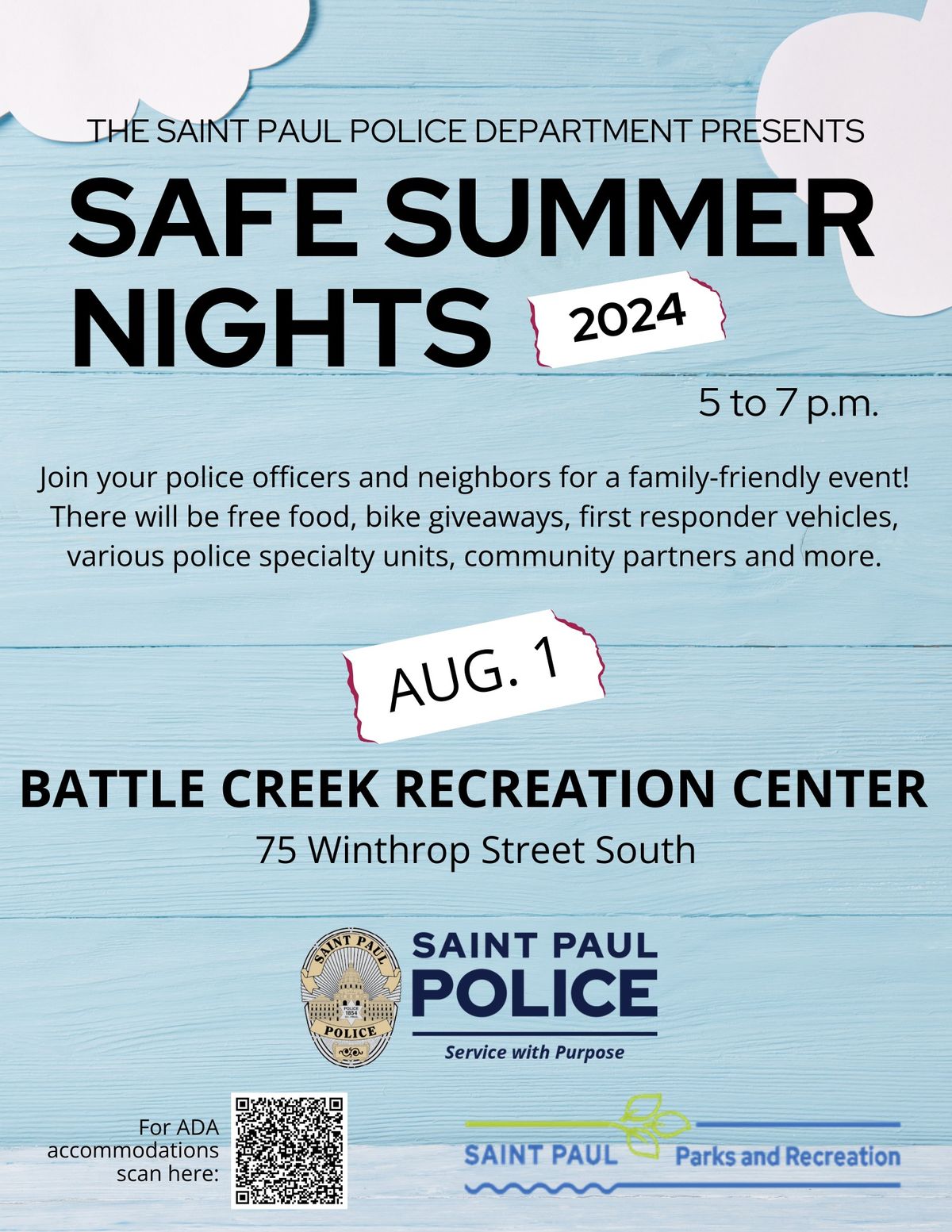 Safe Summer Nights (Battle Creek)