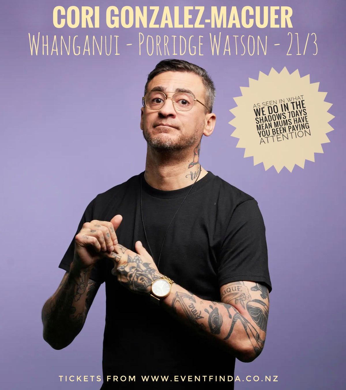 Cori Gonzalez-Macuer in Whanganui