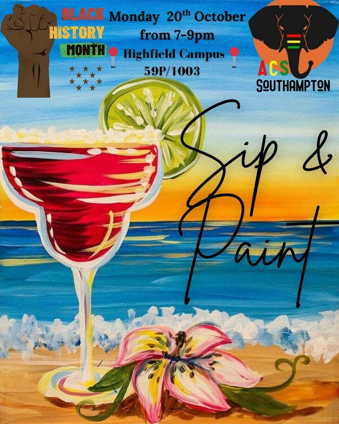 ACS Sip &amp; Paint