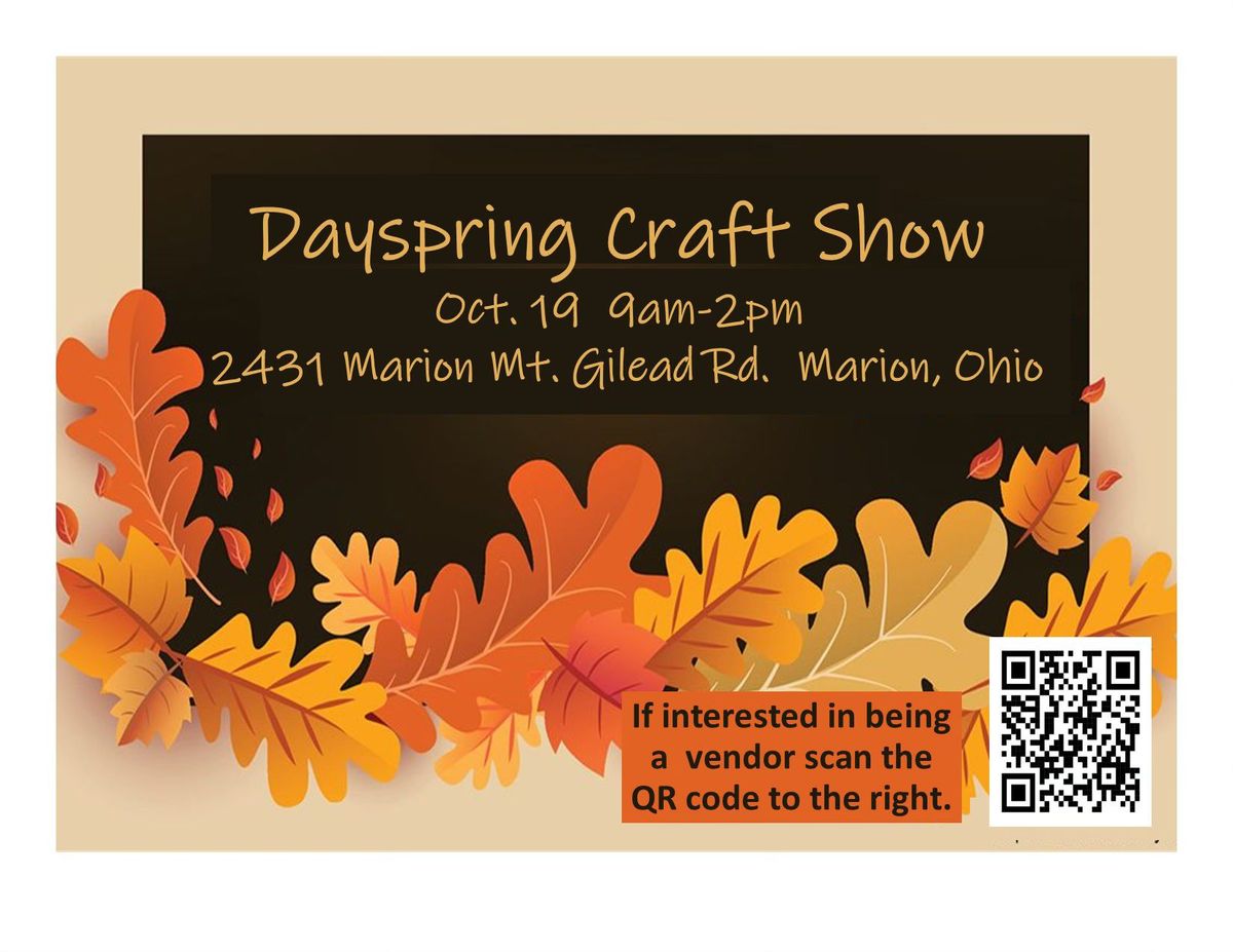 Dayspring Craft Show