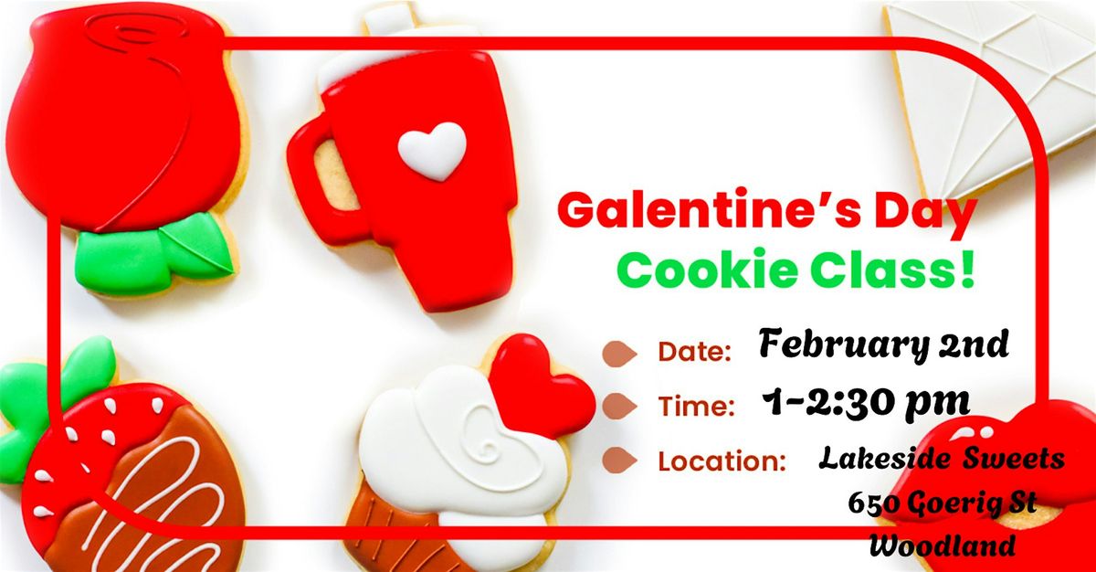 Galentine's Beginner Cookie Decorating Class