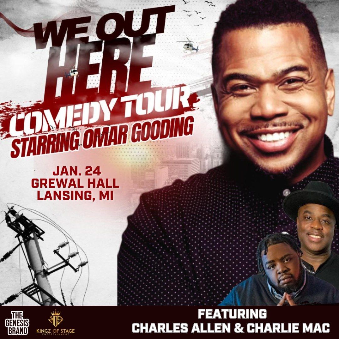 Pure Options Stand Up Presents: Omar Gooding | Grewal Hall | Lansing,MI 