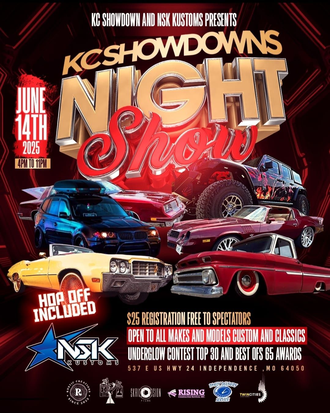 KC SHOWDOWNS NIGHT SHOW 2025