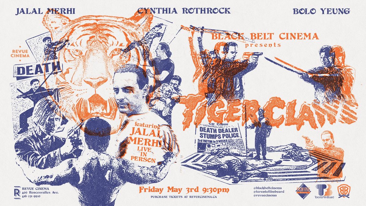 Black Belt Cinema: TIGER CLAWS (1992) - WITH ACTOR JALAL MERHI IN ATTENDANCE!