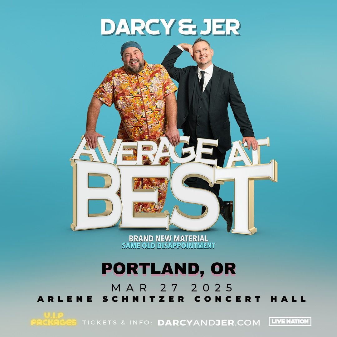 Darcy and Jer at Arlene Schnitzer Concert Hall