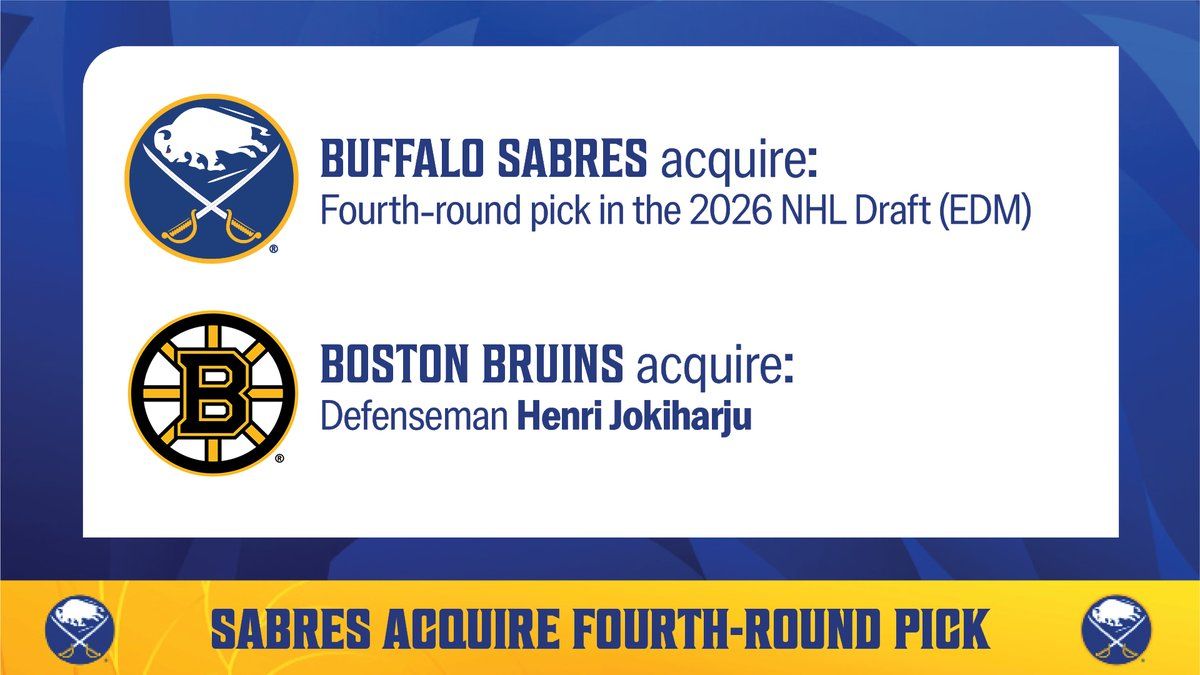 Buffalo Sabres vs. Boston Bruins