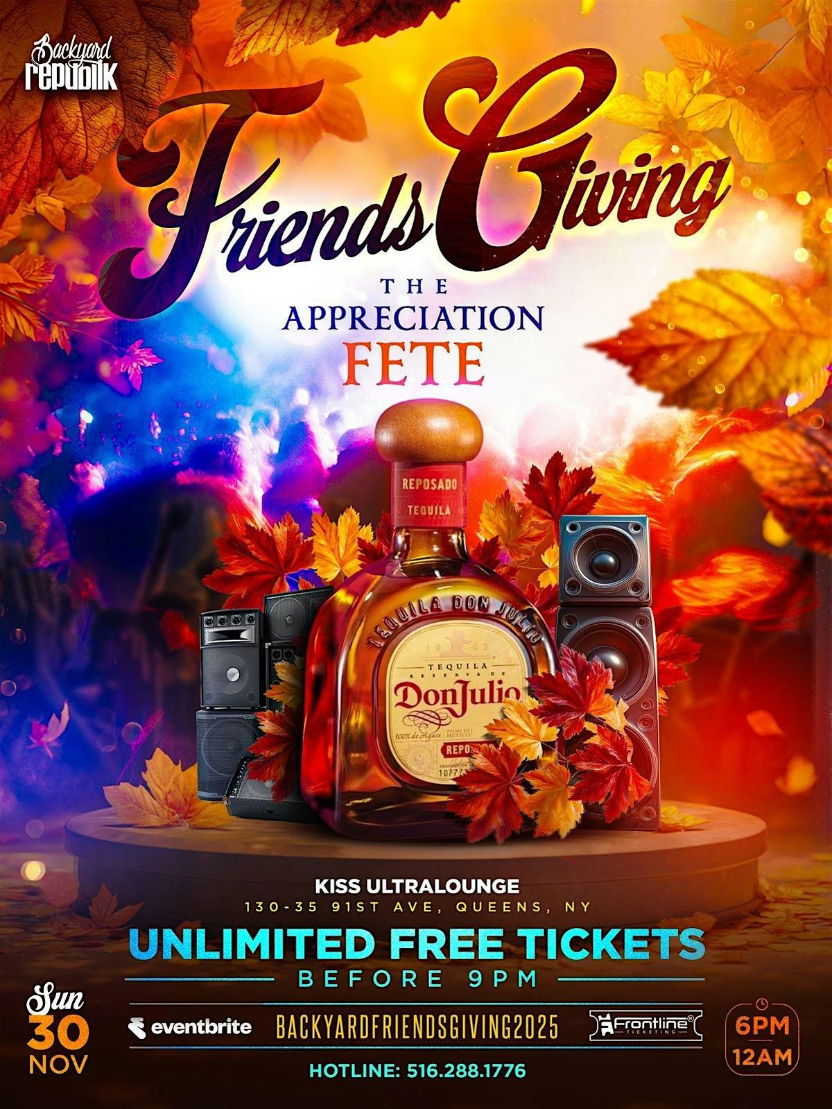 FRIENDSGIVING. THE APPRECIATION FETE