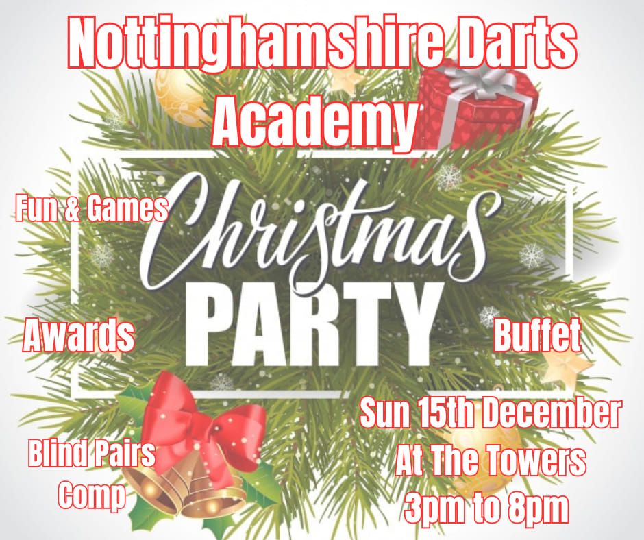 Nottinghamshire Darts Academy Christmas Party & Awards 