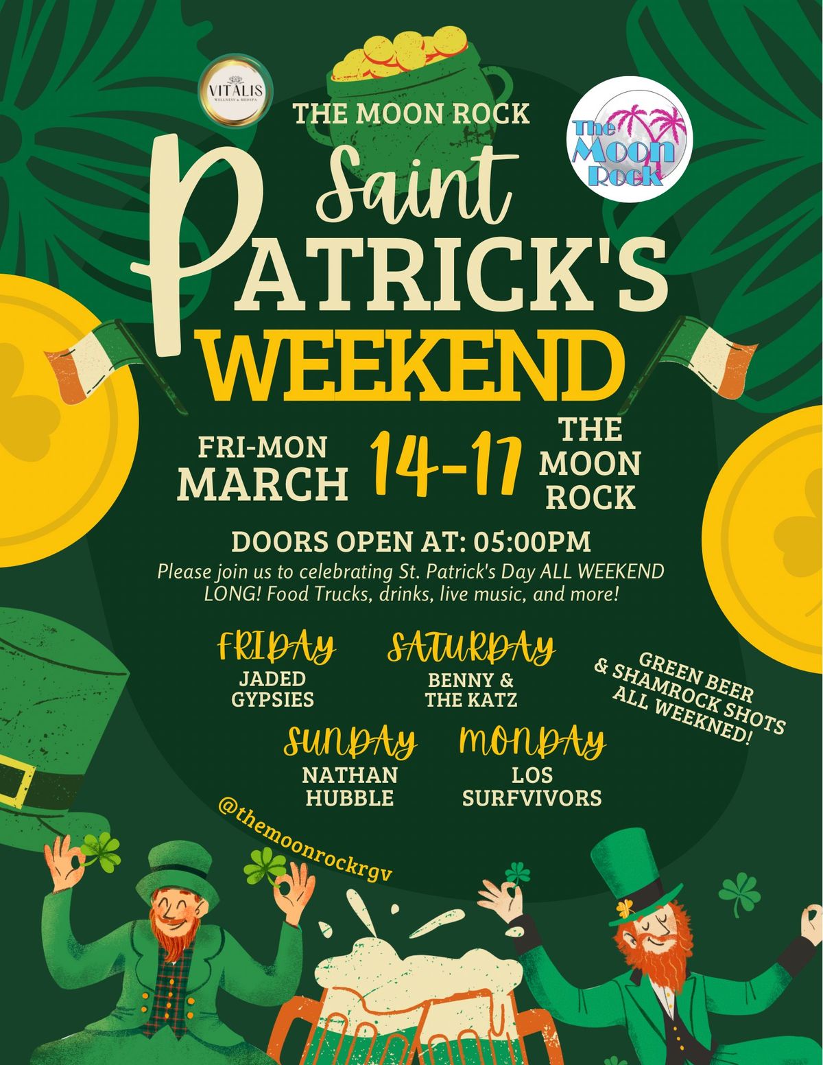 St. Patty's ALL-WEEKEND-LONG Celebration