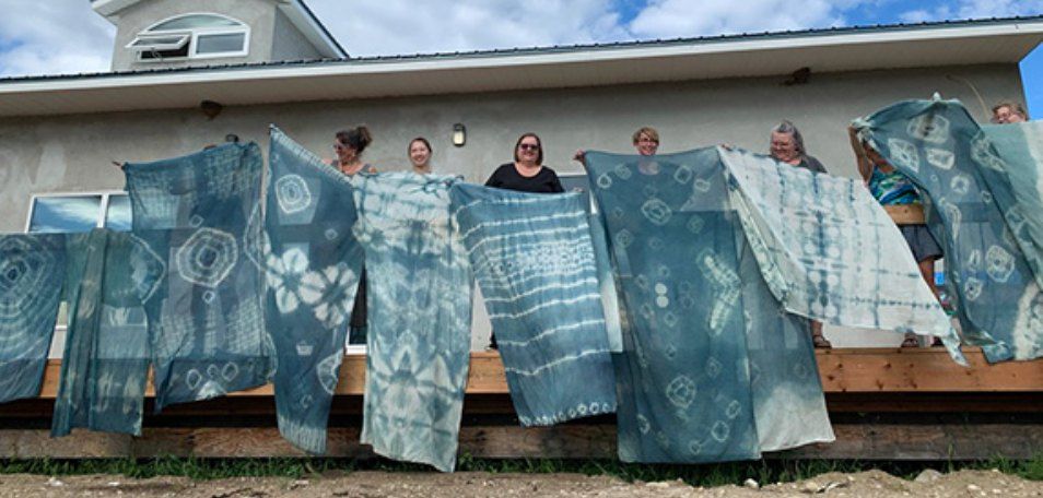 Indigo Dyeing with the Organic Vat Method