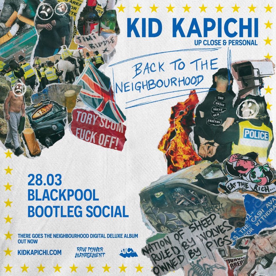 Kid Kapichi at Bootleg Social, Blackpool