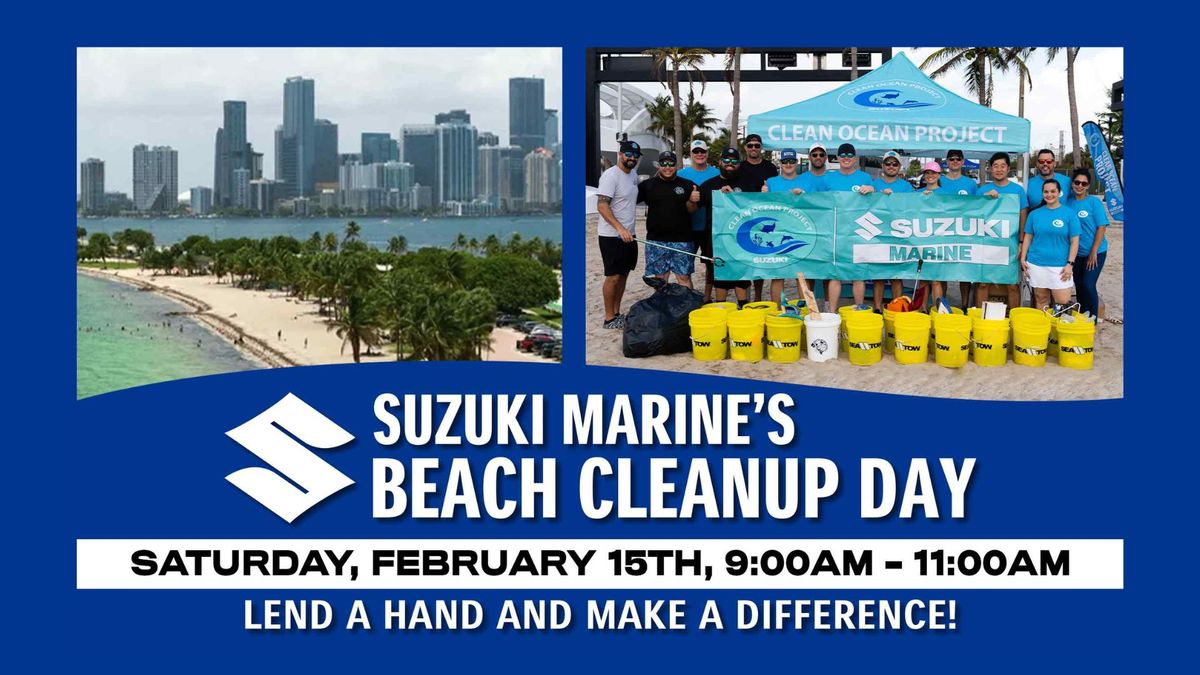 MIBS Beach Cleanup Day!