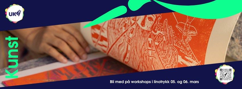 Gratis workshop i linotrykk med Katja Vasileva