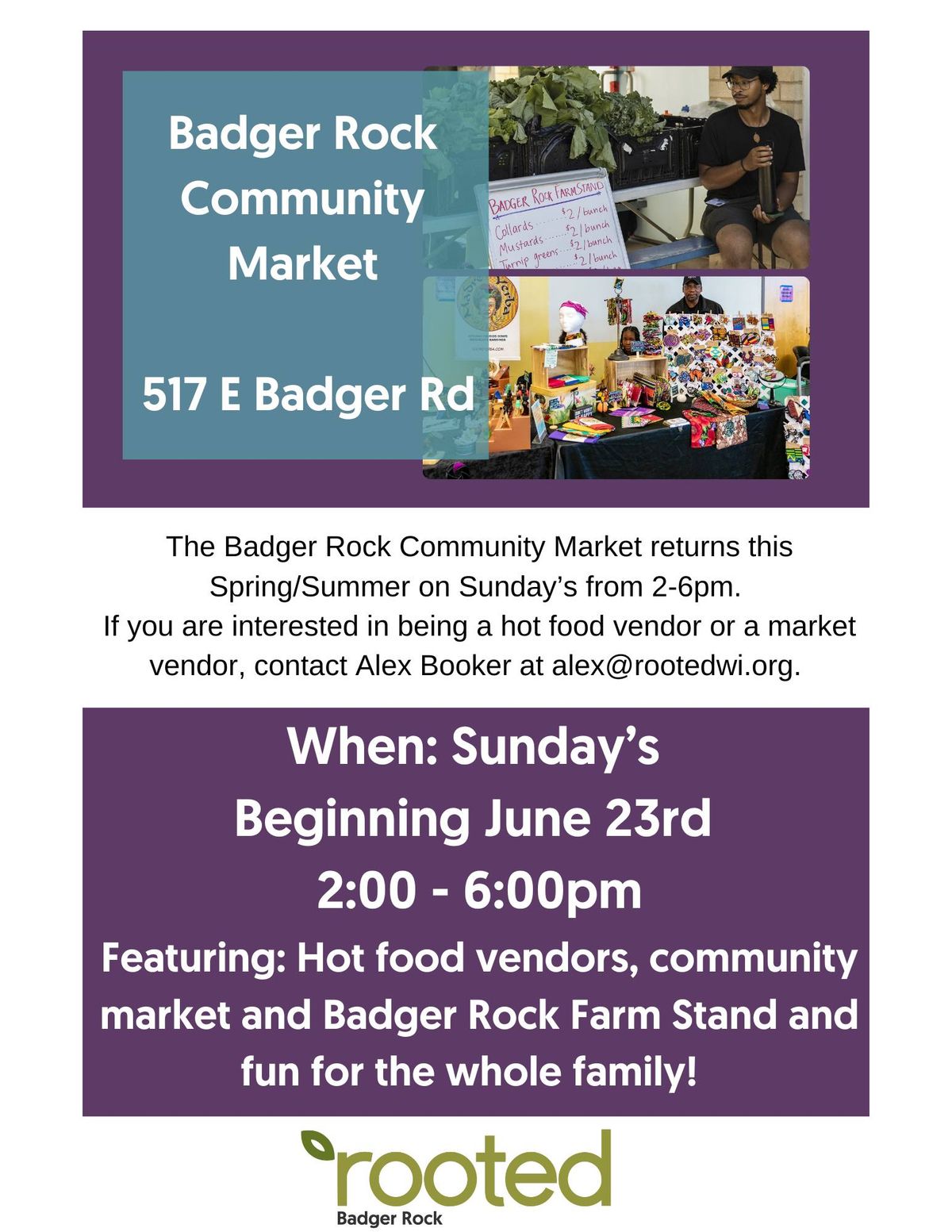 Badger Rock Community Market