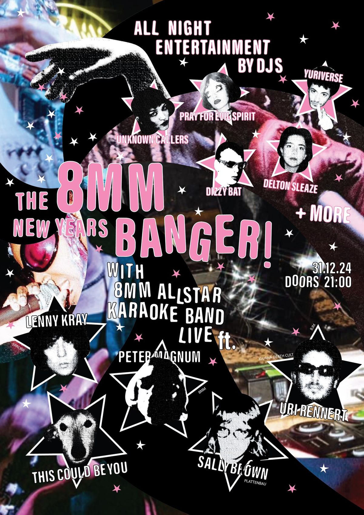 \u2605\u2606The 8MM New Years Banger with Live Karaoke Band\u2606\u2605