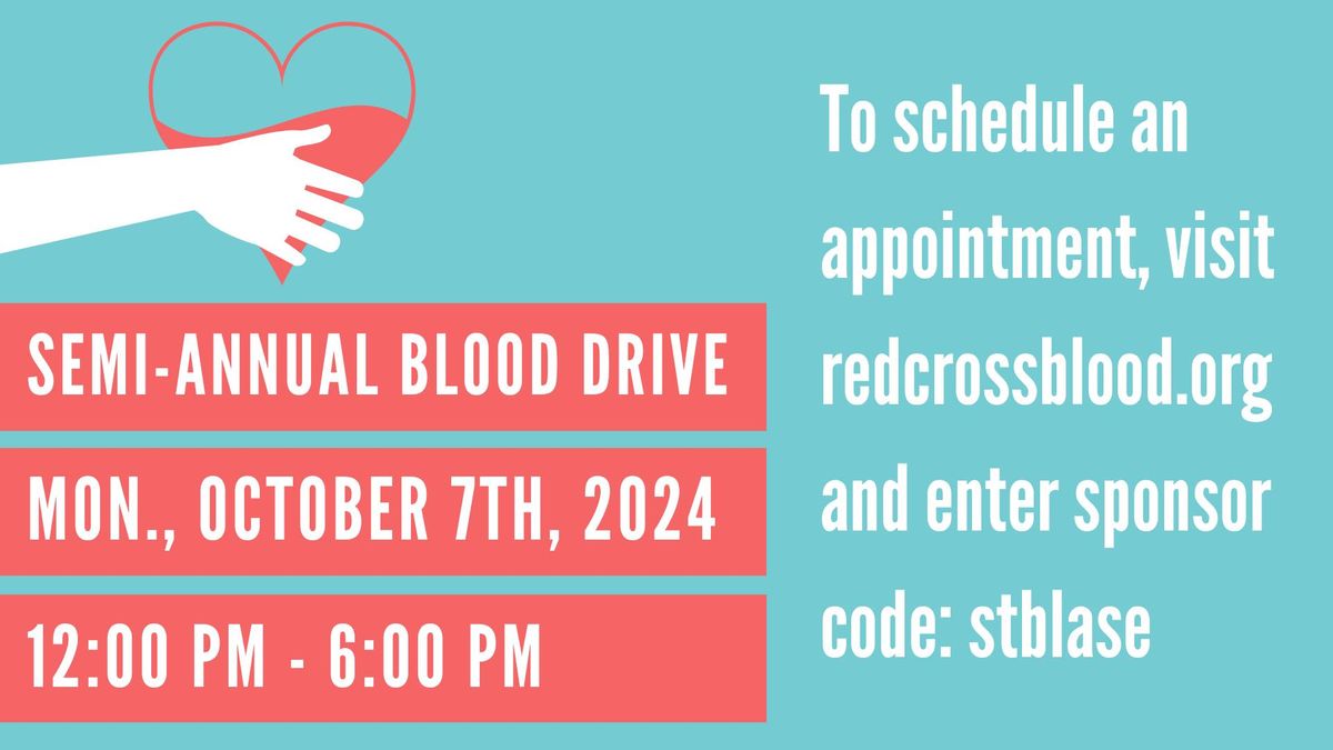 Semi-Annual Blood Drive