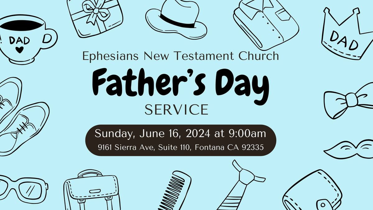 Father's Day Celebration Service