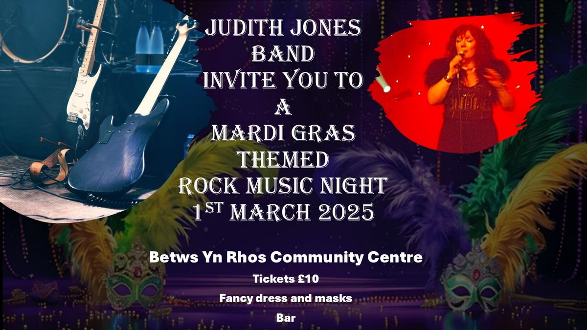 Mardi Gras Rock Cabaret night