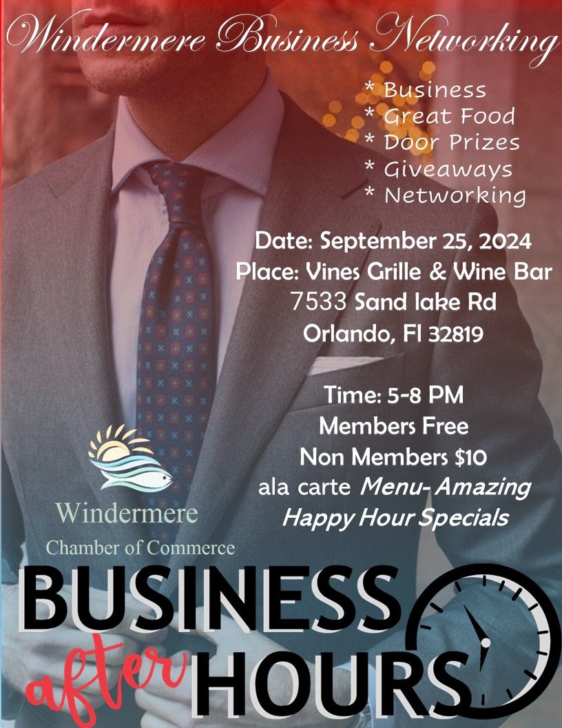 Business After Hour Networking 