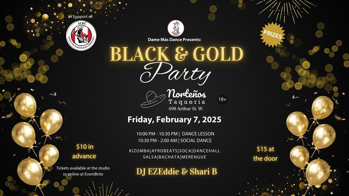 Black & Gold Party