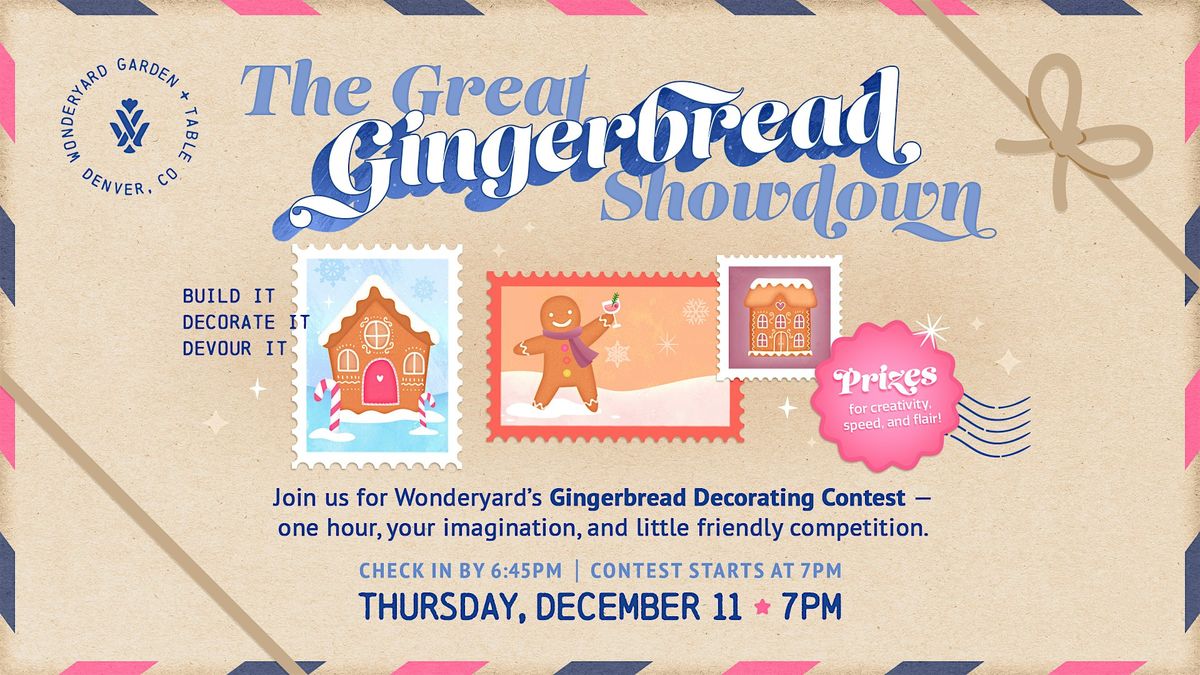 The Great Gingerbread Showdown