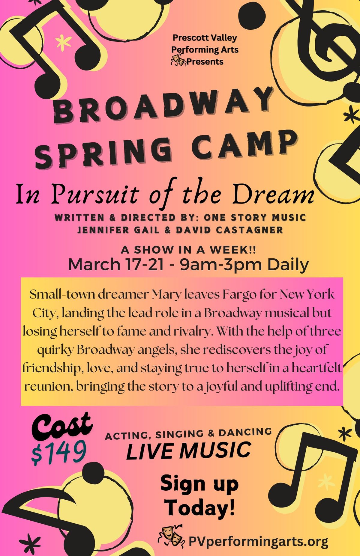 Spring Break Theatre Camp