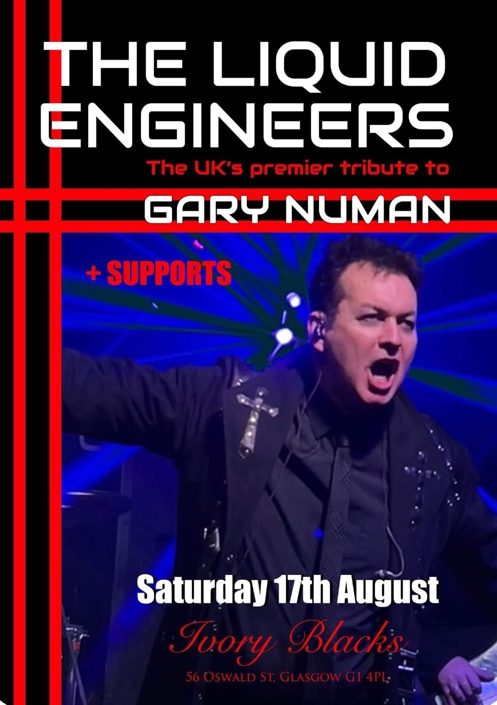 The Liquid Engineers: The UK's Premiere Tribute to Gary Numan